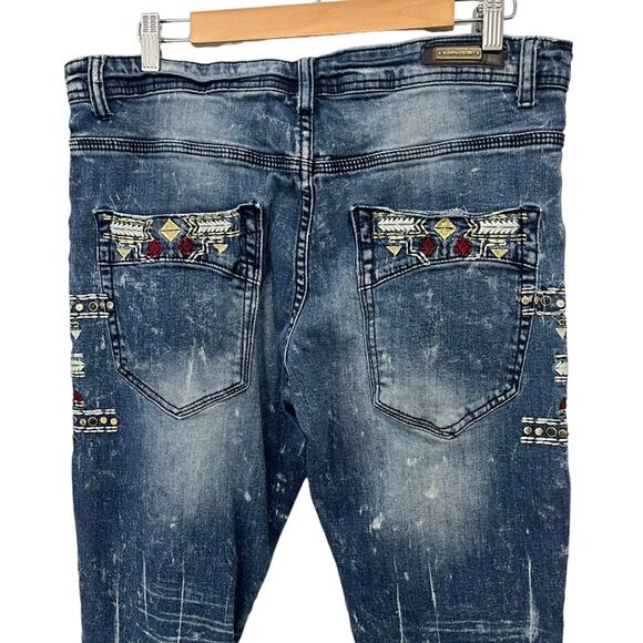 8ighth dstrkt Mens jeans 36 x 32 - Picture 5 of 9